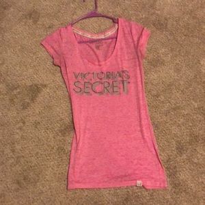 Pink Victoria’s Secret shirt